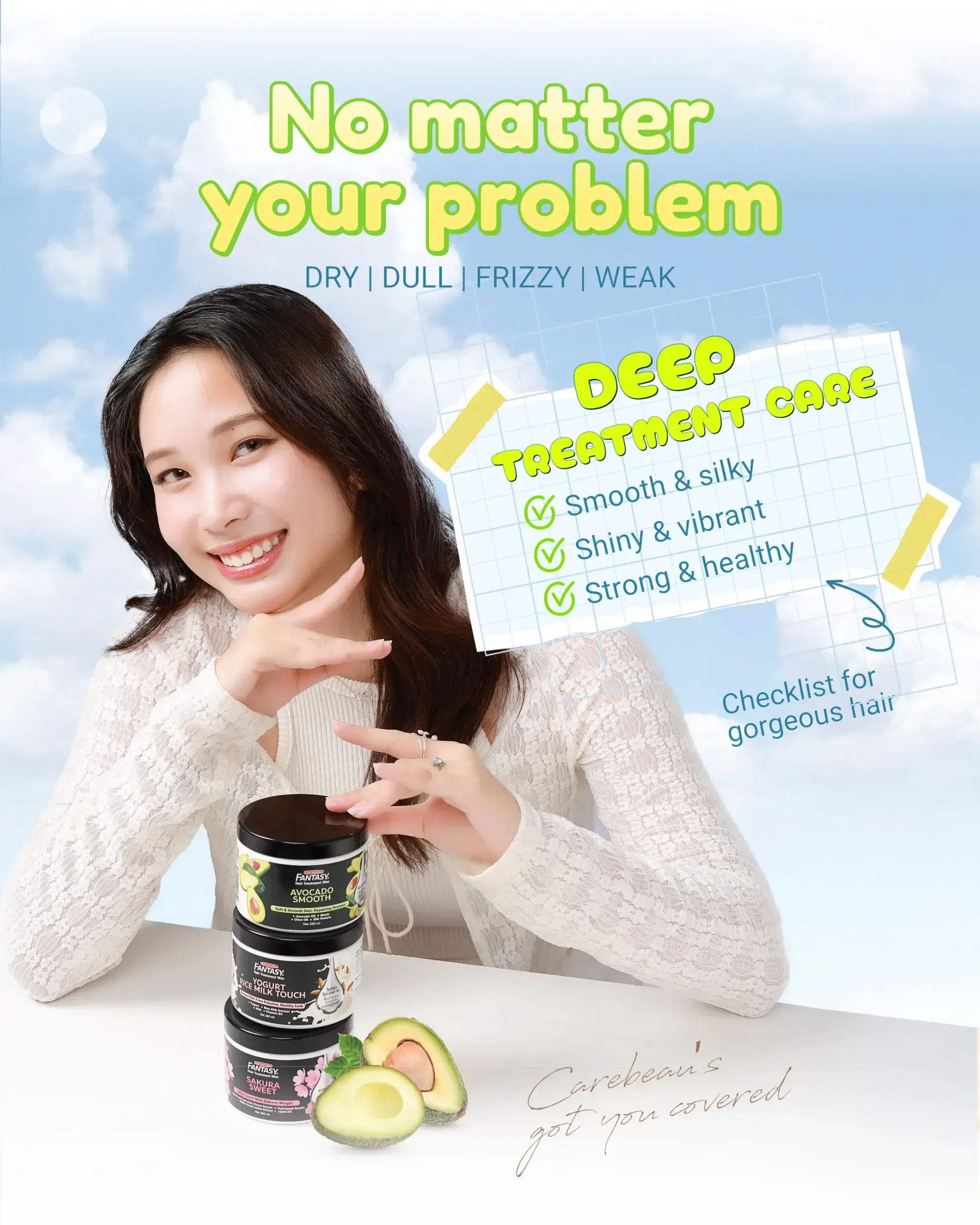 Carebeau Fantasy Hair Treatment Wax (250ml) (2 pcs) - Product Information 4